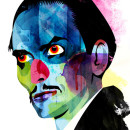 Mixed media illustrations by Alvaro Tapia Hidalgo