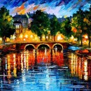 The modern impressionistic art of colors by Leonid Afremov