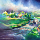 Amazing watercolor painting by Michael David Sorensen