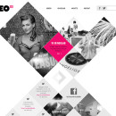 35 Web designs layouts with unusual shapes and geometry