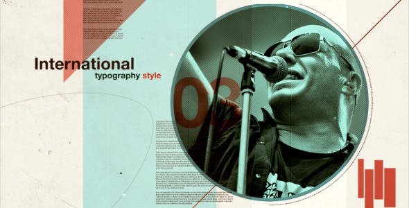 After Effects Typography Animation template