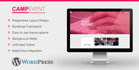 CampEvent - Conference, Event WordPress Theme