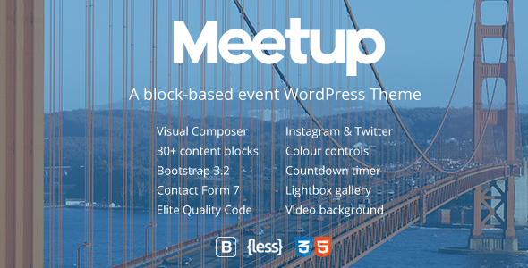 Meetup | Conference & Event WordPress Theme