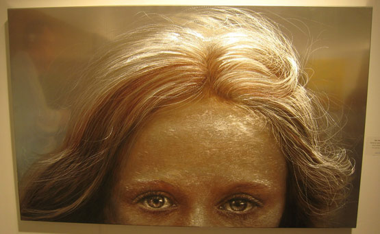 Han Young-Wook - Oil on Aluminum Scratch artwork