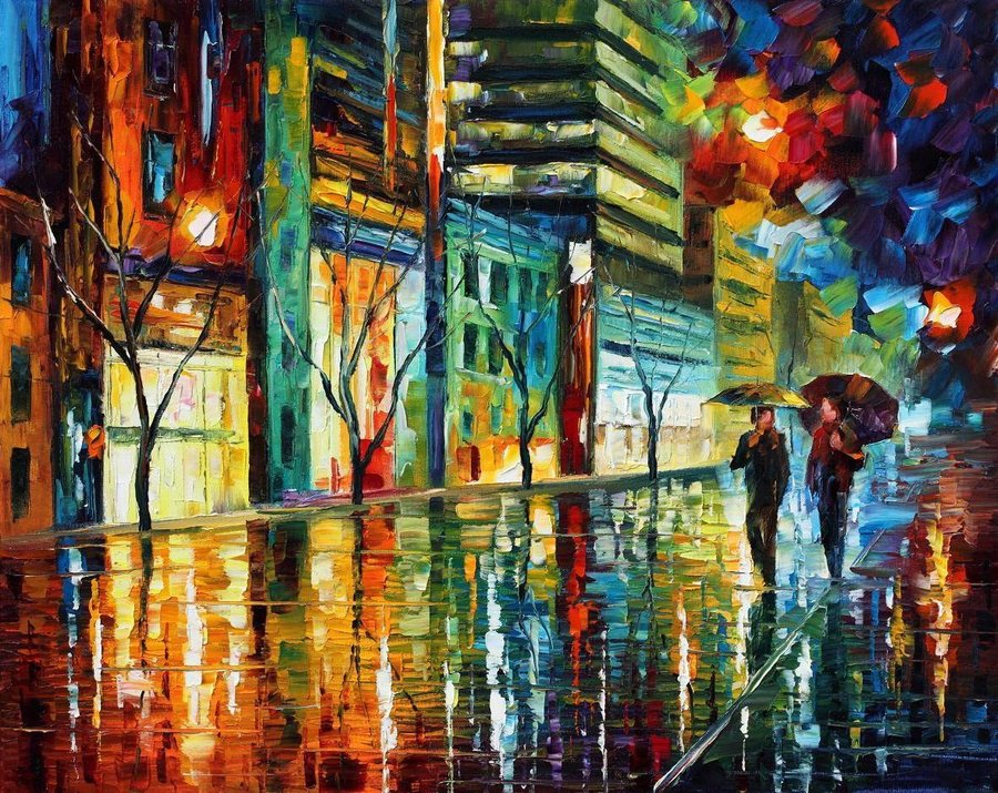 telaviv___leonid_afremov_by_leonidafremov