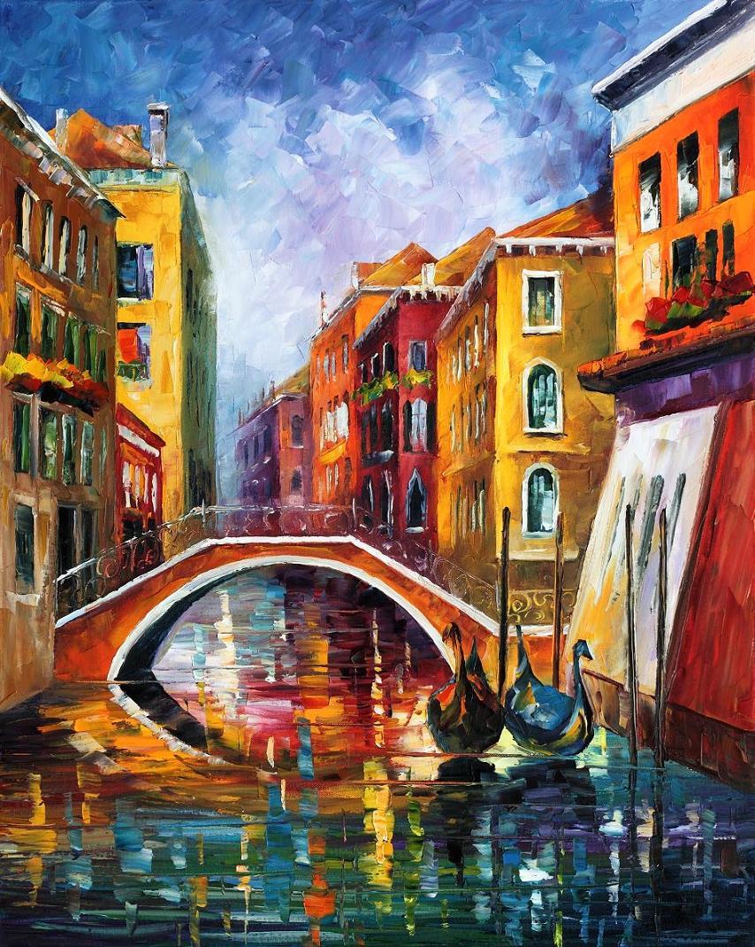 venice_bridge___leonid_afremov_by_leonidafremov