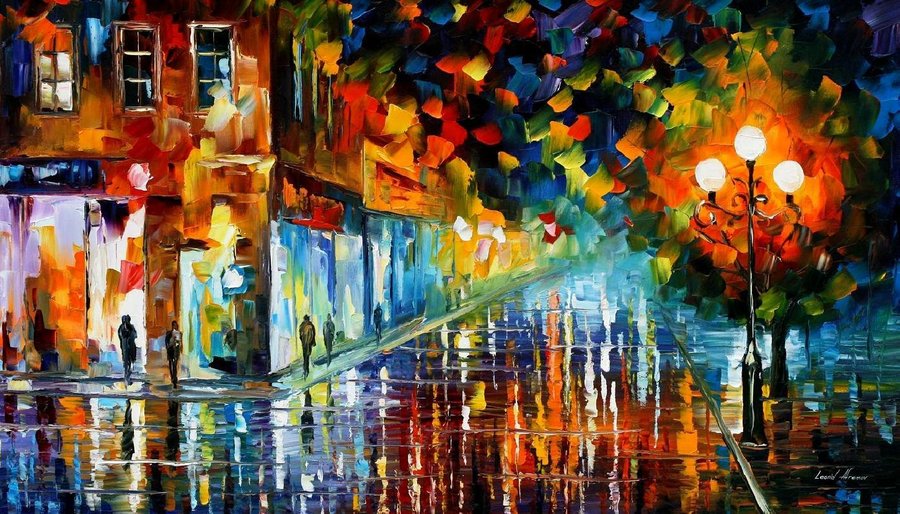 washed_boulevard___leonid_afremov_by_leonidafremov
