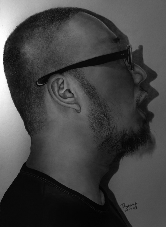 Self_portrait_drawing_by_paul lung