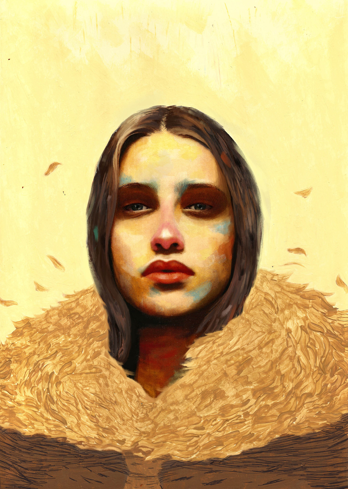 portraits art by Can Çetinkaya