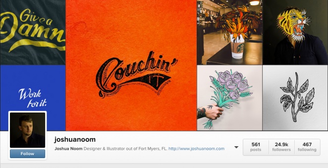 joshua noom's instagram