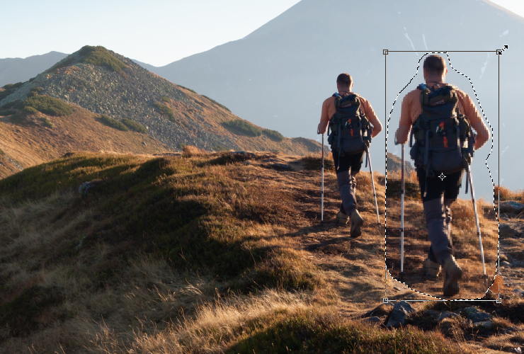 photoshop transform on drop